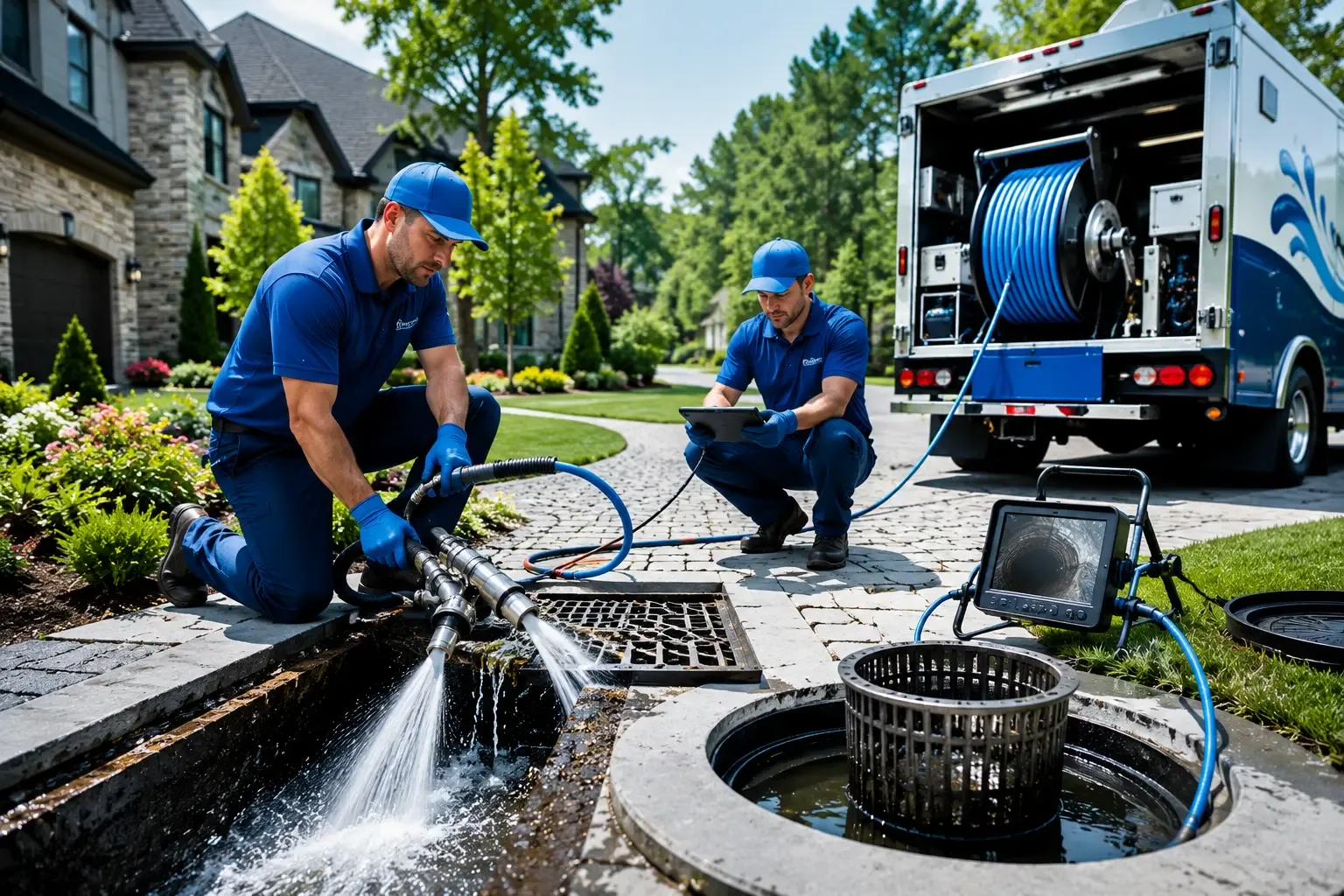 Local outdoor drain cleaning professionals in Fenton, MI